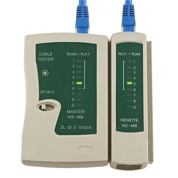 Testeur rj45 rj12 rj11 rj10 fil vtlan4 telephonique reseau cablage lan ECLATS DESTOCKAGE