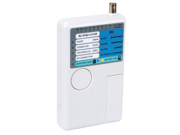 Testeur usb lan pour usb-a usb-b bnc rj45 rj12 rj11 rj10 ECLATS DESTOCKAGE