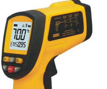 Thermometre 700°c ir afficheur lcd temperature infrarouge laser visee gm700 deperdition chaleur ECLATS DESTOCKAGE