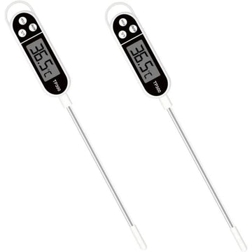 2 thermomètre cuisine alimentaire viande eau lait cuisson sonde BBQ four Thermocouple température ECLATS DESTOCKAGE