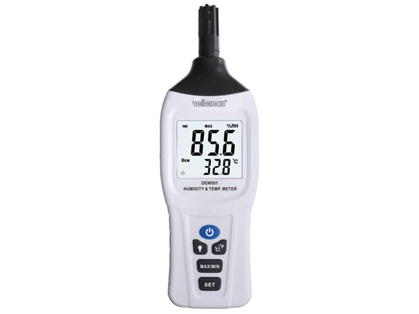 Thermometre humidimetre dem501 hygrometre point de rosée température thermocouple type K ECLATS DESTOCKAGE