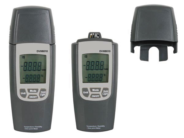 Thermometre hygrometre detecteur humidite humidimetre capteur point rosee dvm8010 temperature ECLATS DESTOCKAGE