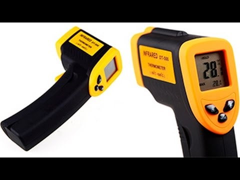Thermometre infrarouge laser -50°c 380°c ecran lcd ir temperature deperdition ECLATS DESTOCKAGE