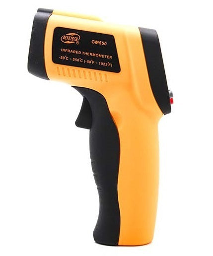 Thermometre infrarouge temperature laser 550°c -50°c afficheur lcd ECLATS DESTOCKAGE
