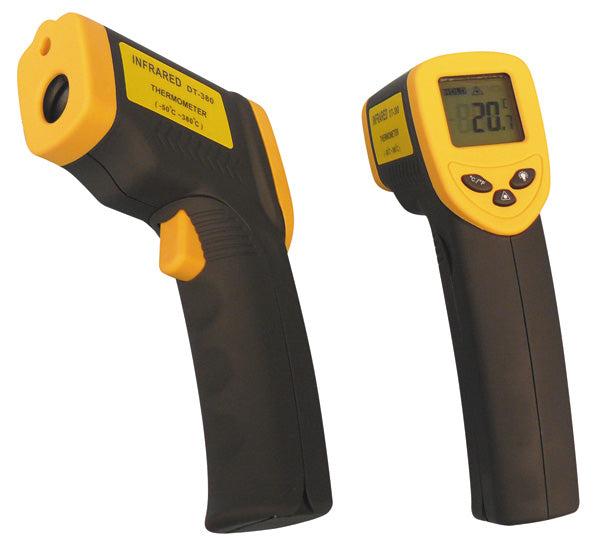 Thermometre infrarouge  visee laser -50°c  380°c ca380 temperature afficheur lcd deperdition chaleur ECLATS DESTOCKAGE