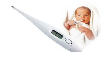 Thermometre medical digital blanc electronique ECLATS DESTOCKAGE