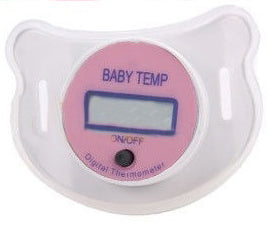 Thermometre rose bebe medical lcd temperature fievre tetine electronique ECLATS DESTOCKAGE