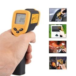 Thermometre temperature afficheur lcd laser infrarouge deperdition 380°c -50°c ECLATS DESTOCKAGE