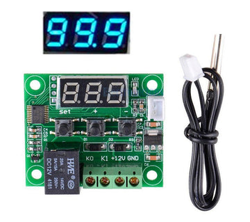 Thermostat digital 12v controle temperature -50 +110 sonde chaud froid w1209 relais ECLATS DESTOCKAGE