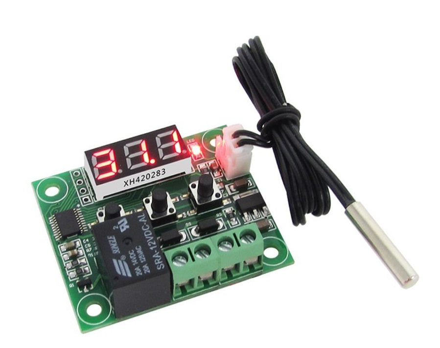 Thermostat Digital 12v contrôle température -50 a +50C sonde chaud froid w1209 relais 10a ECLATS DESTOCKAGE