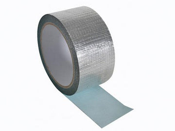 Toile américaine grise ruban adhesif aluminium 50mm x 10m cable chauffant anti gel isolation ECLATS DESTOCKAGE
