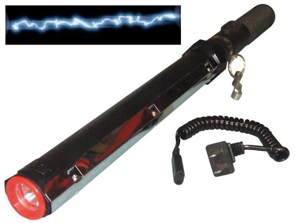 Torche electrifiee shocker paralyseur taser rechargeable defense electrique 140kv ECLATS DESTOCKAGE