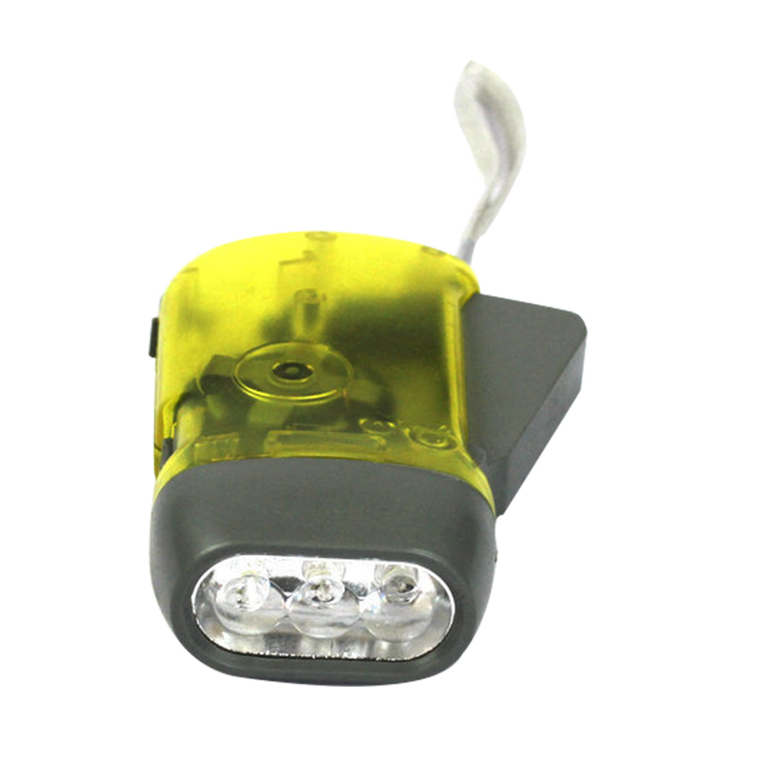 Torche lumiere 3 leds  dynamo eclairage lampe energie renouvelable economique ECLATS DESTOCKAGE