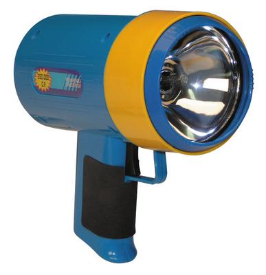 Torche rechargeable halogene 250 000 candelas reconditionnée lampe electrique halogene ECLATS DESTOCKAGE