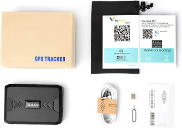 Traceur GPS Voiture avec Carte Sim Balise Tracker Aimant etanche TK-916 batterie 4 mois tk916 ECLATS DESTOCKAGE