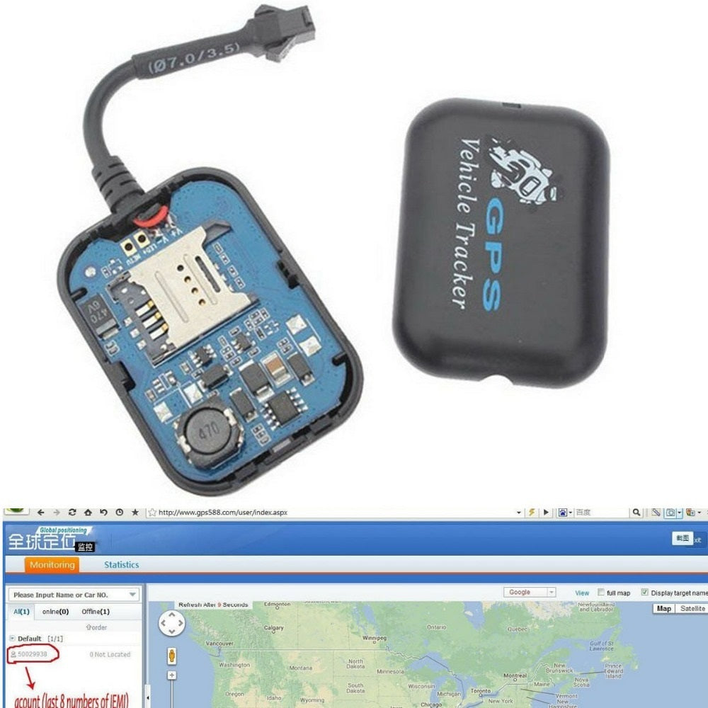 Traceur Tracker Localisation Gsm gps sms/gprs Pour Moto Vélo GPSTM1 ECLATS DESTOCKAGE