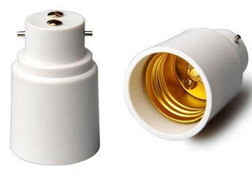Transformateur de douille b22 en e27 adaptateur convertisseur lampe ampoule led - ECLATS DESTOCKAGE