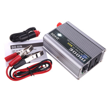 Transformateur de tension 300w voiture 24v à 220v + usb convertisseur - ECLATS DESTOCKAGE