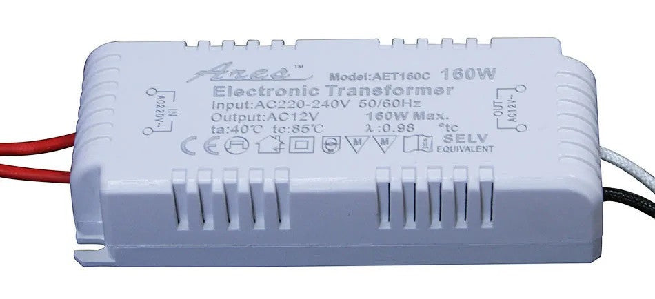 Transformateur electronique 110va 120va 140va 160va 160W 220v 230v 12Vca eclairage halogene transfo ECLATS DESTOCKAGE