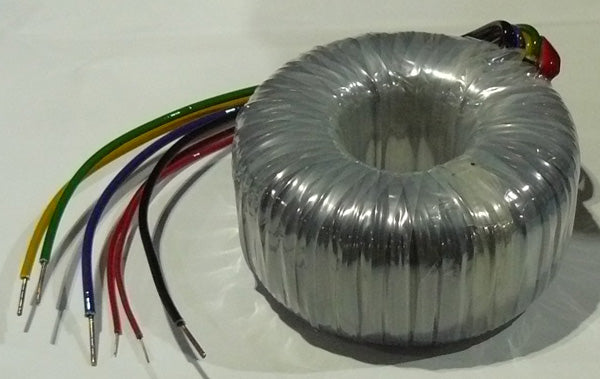 Transformateur torique 2 x 21v alimentation 220v 300va alim 2 x 22v 2 x 7.14A ECLATS DESTOCKAGE