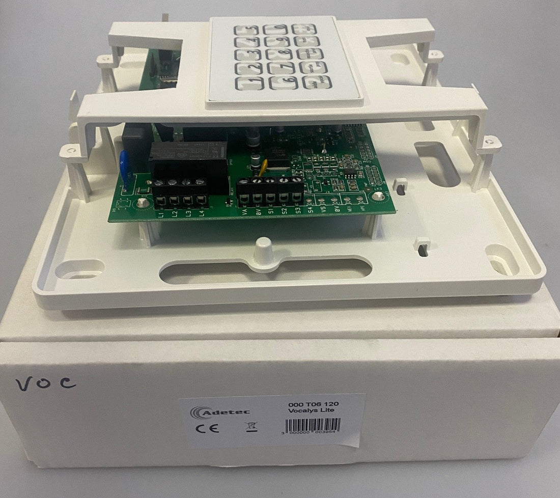 Transmetteur alarme telephonique composeur 4 numero message vocalys lite t06120 ECLATS DESTOCKAGE