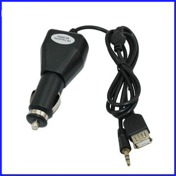 Transmetteur fm pour voiture chargeur pour ipod nano mp3 mp4 ECLATS DESTOCKAGE