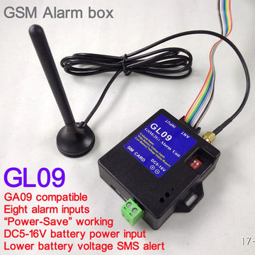 Transmetteur GSM 8 canaux 6 SMS GA09 09 Système d'alarme de sécurité domestique intelligent appel sans fil ECLATS DESTOCKAGE