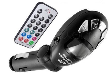Transmetteur mp3 usb voiture radio emetteur musique avec telecommande ECLATS DESTOCKAGE