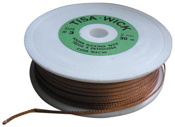 Tresse a desssouder 2mm soudure dessoudage ou7103c30 absorbe la soudure liquéfiée ECLATS DESTOCKAGE