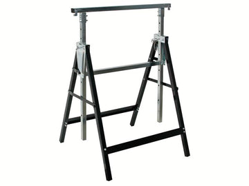 Treteau portable metallique réglable télescopique 2002-200 7 positions max 180kg - ECLATS DESTOCKAGE
