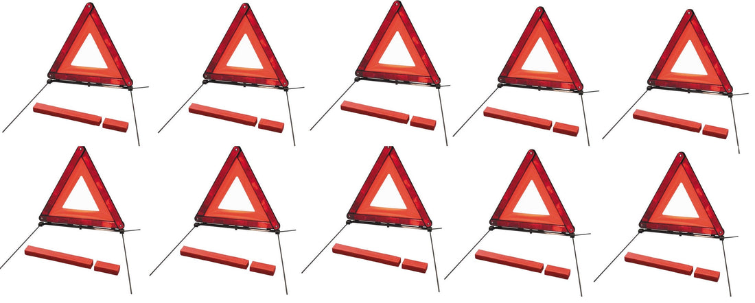 10 Triangle securite routiere e13 r27 parking auto dangereux accident danger stationnement auto moto ECLATS DESTOCKAGE