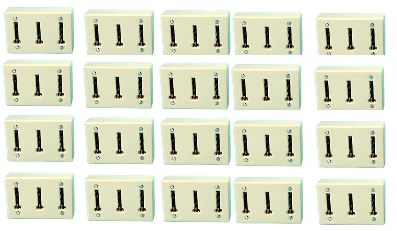 20 Triplite telephone france triplette pour 3 fiches sur une prise telephonique ECLATS DESTOCKAGE