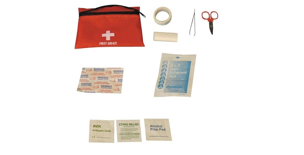 Trousse medicale premier secours soins pharmacie kit de survie pansement alcool scotch gaze ciseau ECLATS DESTOCKAGE