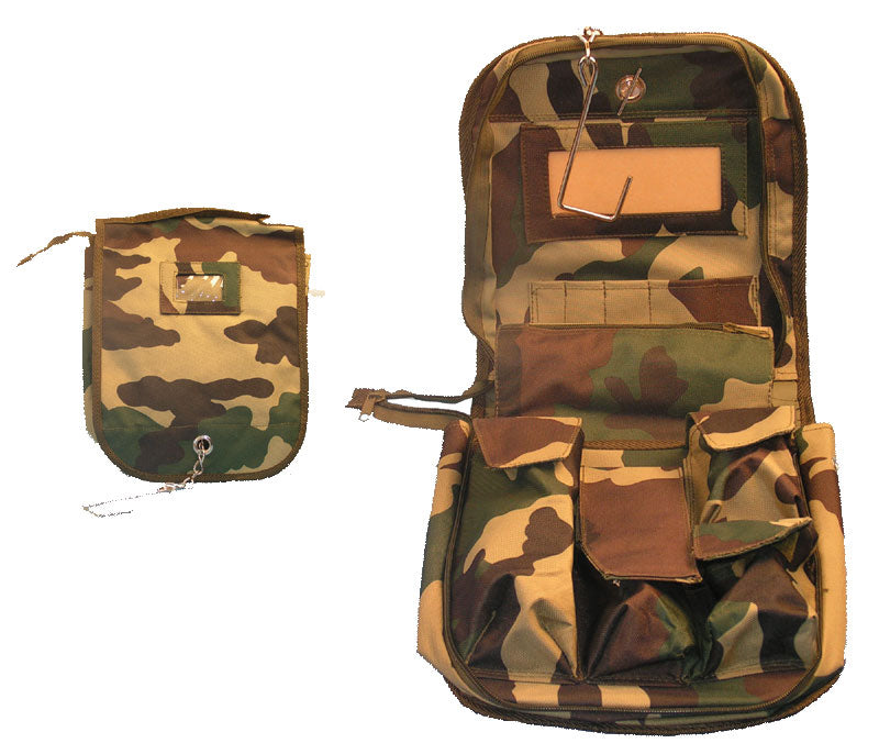 Trousse toilette militaire sac transport camouflage ttopsgmc paramilitaire hygiene armé ECLATS DESTOCKAGE