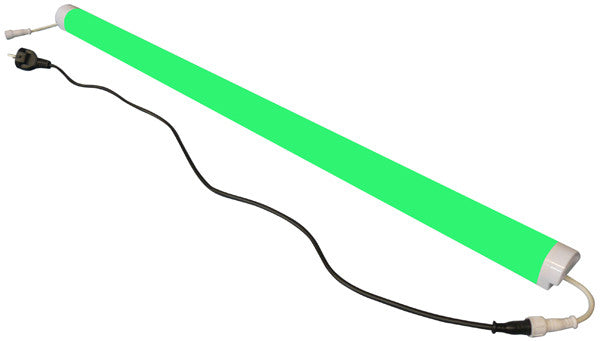 Tube 230v 144 led 1,03m eclairage couleur vert vdlltG 220v 240v basse consommation economie energie ECLATS DESTOCKAGE