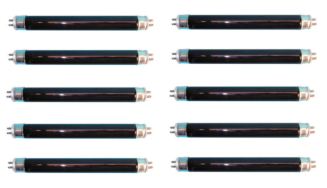 10 Tubes bleue 4w uv F4T5 13.5cm ultraviolets pour lampe detecteur faux billet dfb dfbn lamp04tbl ECLATS DESTOCKAGE