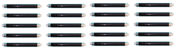 20 Tubes bleue 4w uv F4T5 13.5cm ultraviolets pour lampe detecteur faux billet dfb dfbn lamp04tbl ECLATS DESTOCKAGE