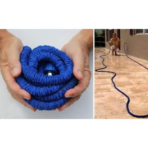 Tuyau arrosage extensible xhose 15m raccord rapide euro gardena boyau 50ft rétractable étirable ECLATS DESTOCKAGE