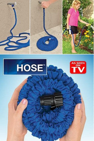 Tuyau arrosage rétractable xhose 75ft extensible 23m raccord euro gardena x hose boyau étirable ECLATS DESTOCKAGE