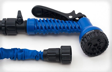 Tuyau d arrosage extensible 14m avec pistolet embouts raccord universel ECLATS DESTOCKAGE