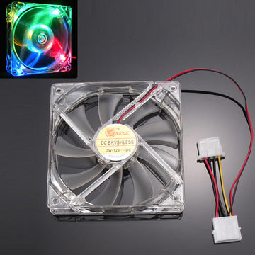 Ventilateur 12v 120mm 120x120x25mm avec connecteur 4 pins ECLATS DESTOCKAGE
