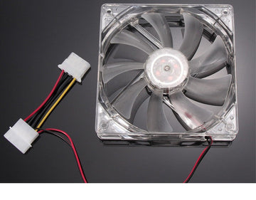Ventilateur 12v 3 pins refroidisseur radiateur avec connecteur black 120x120x25mm ECLATS DESTOCKAGE