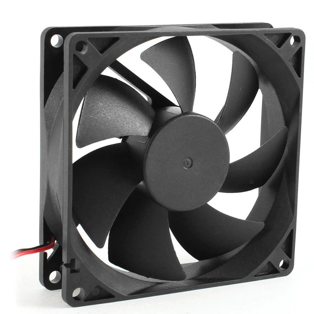 Ventilateur 80mm ordinateur informatique 12v connecteur 3 pins 12 volt ECLATS DESTOCKAGE