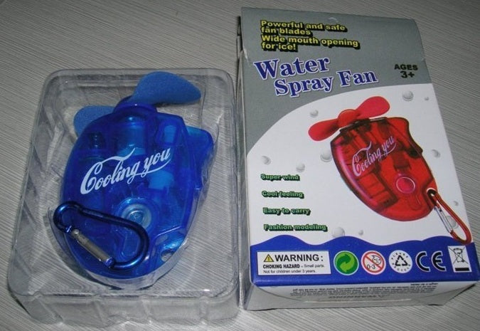 Ventilateur portable a pile brumisateur eau mini aerateur aeration ventilation rafraichisseur ECLATS DESTOCKAGE