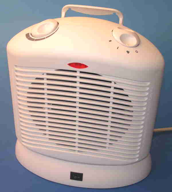 Ventilateur radiateur soufflant 230v 1000w/2000w ECLATS DESTOCKAGE