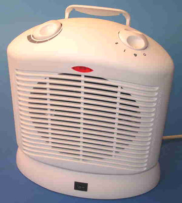 Ventilateur radiateur soufflant 230v 1000w/2000w ECLATS DESTOCKAGE