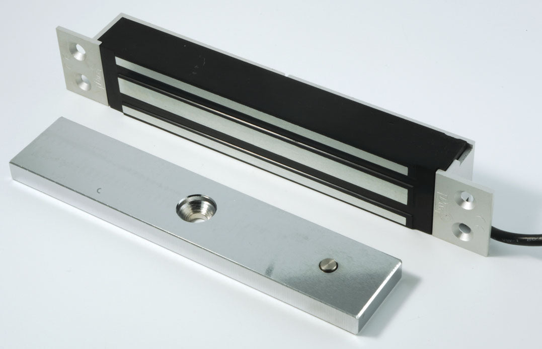 Ventouse electromagnetique 12v 24v 300kg 280kg encastrer 12/24vcc em1 eml-858 serrure electrique ECLATS DESTOCKAGE
