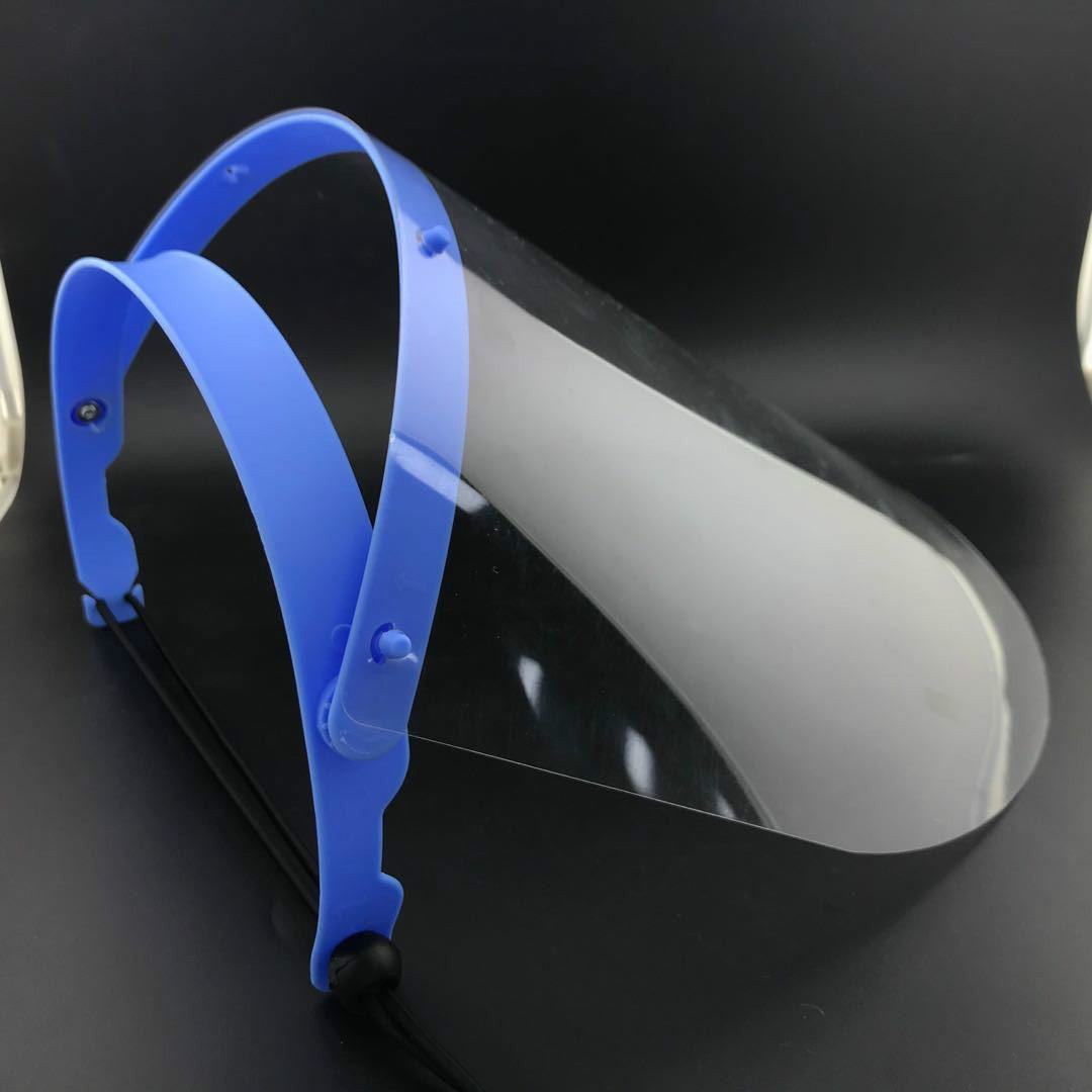 Visière de Protection médical Anti-buée crachat  anti-gouttelettes réglable anti-salive Transparent réglable léger ECLATS DESTOCKAGE