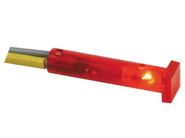 Voyant lumineux carre 7x7mm 12v eclairage rouge ccaf012r ECLATS DESTOCKAGE
