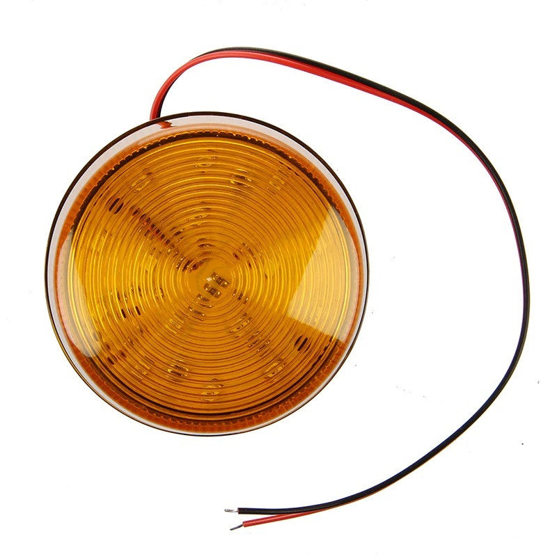 Gyrophare ambre orange clignotant feu de signalisation LED lampe flash stroboscopique 12v SL-79 girophare ECLATS DESTOCKAGE